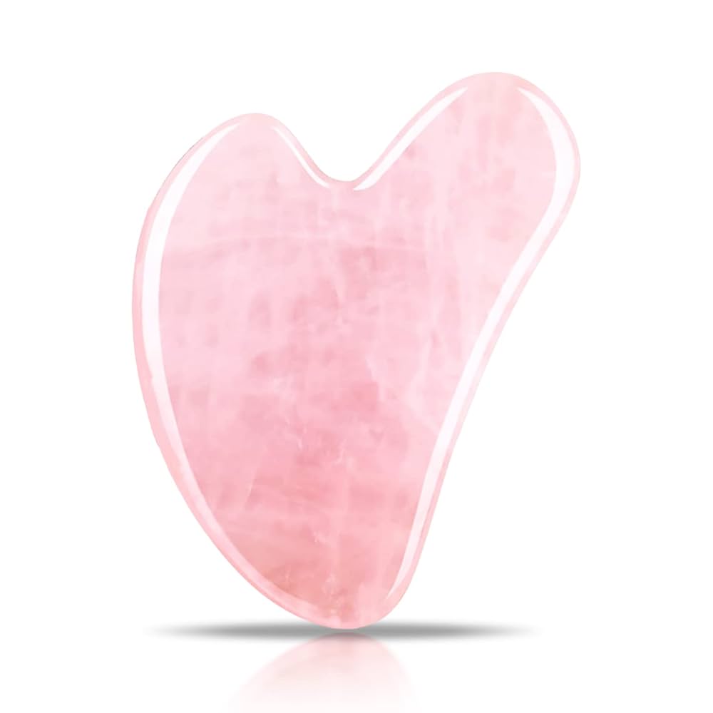 Amazon.com: Contrybox Gua Sha Facial Tools, Rose Quartz
